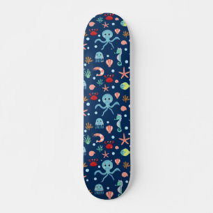 Wereld onder water persoonlijk skateboard