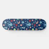 Wereld onder water persoonlijk skateboard (Horizontaal)
