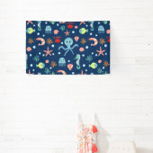 Wereld onder water spandoek (Insitu)
