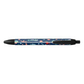 Wereld onder water zwarte inkt pen (Achterkant)