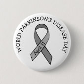 Wereld Parkinson Dag 11 april Button (Voorkant)