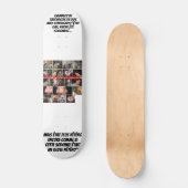 wereld persoonlijk skateboard (Voorkant)