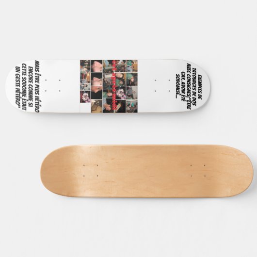 wereld persoonlijk skateboard (Horizontaal)