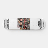 wereld persoonlijk skateboard (Horizontaal)