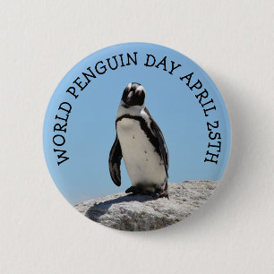 Wereld Pinguïn Dag 25 april Button