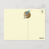 Wereld Post Dag Briefkaart (9 oktober) (Achterkant)