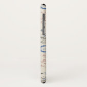 Wereld Postzegels Patroon Case-Mate iPhone Case (Achterkant/links)