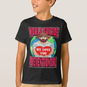 Wereld Preventie Dag Motivatie Papa Sept T-shirt