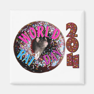 Wereld Rat Dag Sprinkles 2011 Magneet