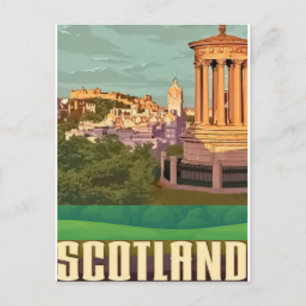Wereld Reis Ansichtkaart SCHOTLAND Briefkaart