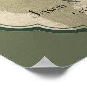  wereld reis thema bruiloft welkom poster (Hoek)