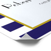 wereld reis thema bruiloft welkom poster (Hoek)