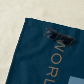 Wereld reishanddoeken strandlaken (In situ)