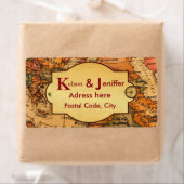 wereld reisthema bruiloft etiket (Insitu)