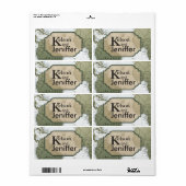  wereld reizen thema bruiloft labels (Full Sheet)