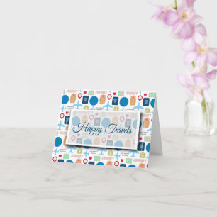 Wereld reizen volgezet  kaart