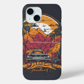 Wereld Reiziger Avontuur Thema Case-Mate iPhone Case (Achterkant)