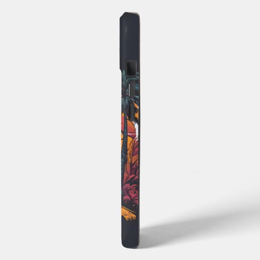 Wereld Reiziger Avontuur Thema Case-Mate iPhone Case (Achterkant / Links)