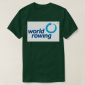 Wereld roeien t-shirt (Design voorkant)