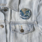 Wereld Ronde Button 5,7 Cm (In situ)