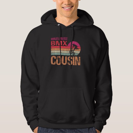 Wereld S grootste Bmx Neef Moederdag Hoodie (Voorkant)