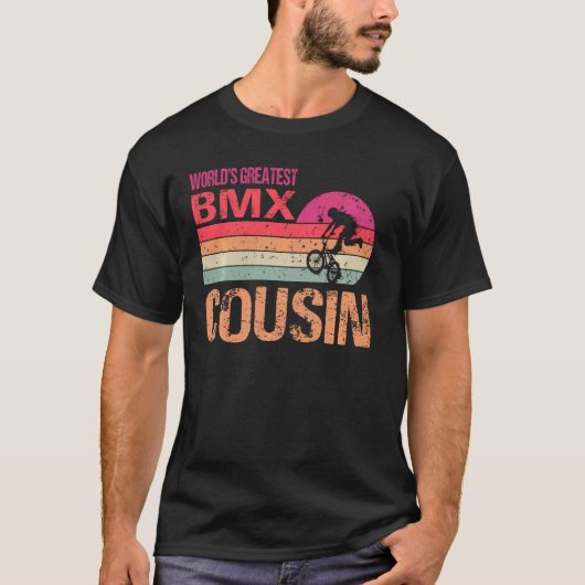 Wereld S grootste Bmx Neef Moederdag T-shirt (Voorkant)