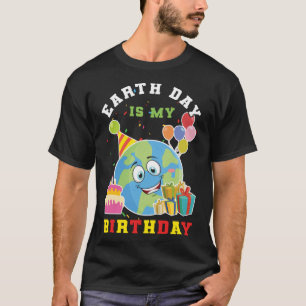 Wereld sparen Natuur Oceanen Dag Mijn geboorte Aar T-shirt