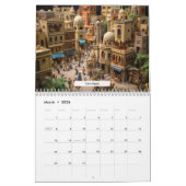 Wereld Straten in Miniatuur Kalender (Mar 2026)