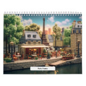 Wereld Straten in Miniatuur Kalender (Hoes)
