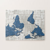 Wereld tegels legpuzzel (Horizontaal)