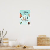 Wereld Toerisme Dag Poster (Keuken)