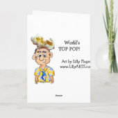 Wereld Top Pop - Vaderdag Kaart (Achterkant)