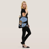 Wereld Tyrannie (zwart) Tas (Op model)