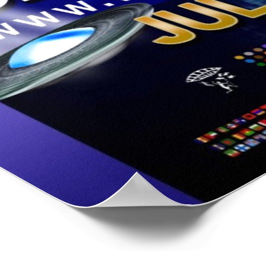 Wereld UFO-dag 2014 Poster (Hoek)