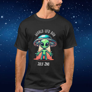 Wereld UFO Dag   2 juli T-shirt