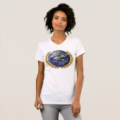 Wereld UFO Dag Logo T-shirt (Voorkant volledig)