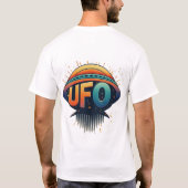 Wereld ufo dag t shirt (Achterkant)