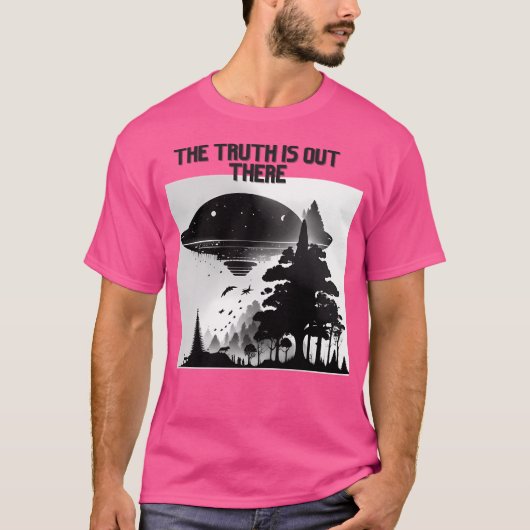 Wereld Ufo Dag T-shirt (Voorkant)