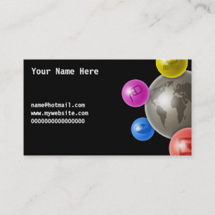 Wereld van Computers, Jouw naam Hier, name@hotmai. Visitekaartje