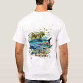 wereld van de duiker t-shirt (Achterkant)