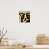 wereld van de eric dog love poster (Keuken)