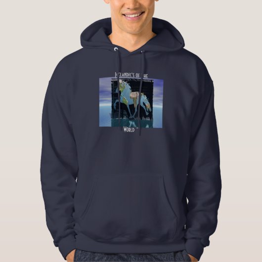 Wereld van de IJslandse Hoodie (Voorkant)