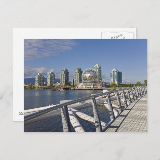 Wereld van de Wetenschap, Vancouver, Brits Columbi Briefkaart (Voorkant / Achterkant)