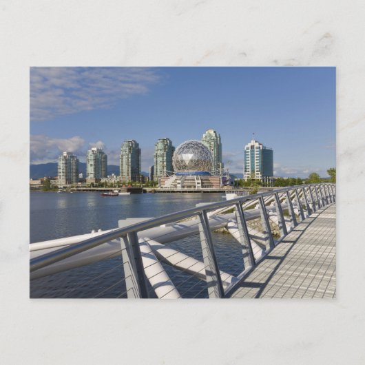 Wereld van de Wetenschap, Vancouver, Brits Columbi Briefkaart (Voorkant)