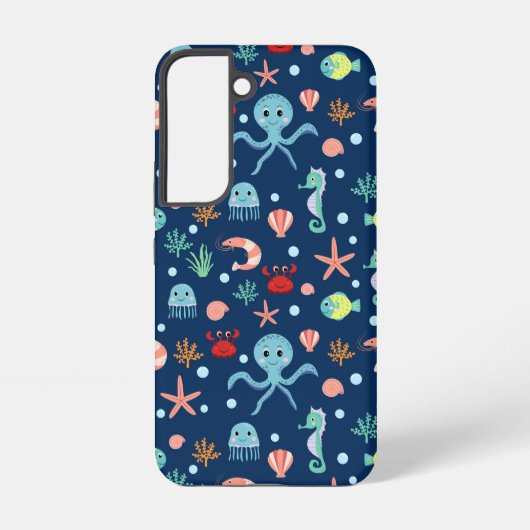 Wereld van de Zee Samsung Galaxy Hoesje (Achterkant)