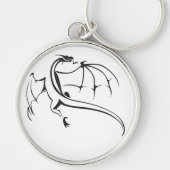 Wereld van draak sleutelhanger (Voorkant)