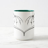 Wereld van Dragon Tweekleurige Koffiemok (Center)