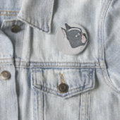 wereld van eric dogs land ronde button 5,7 cm (In situ)
