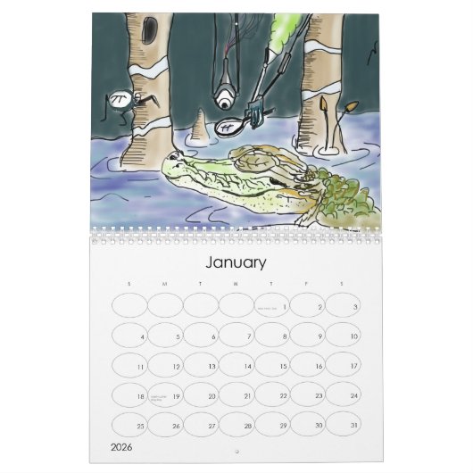 Wereld van Freds Calendar Kalender (Jan 2026)