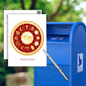 Wereld van geloof briefkaart